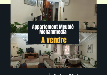 Appartement meublé au 1étage à vendre à Mohammedia